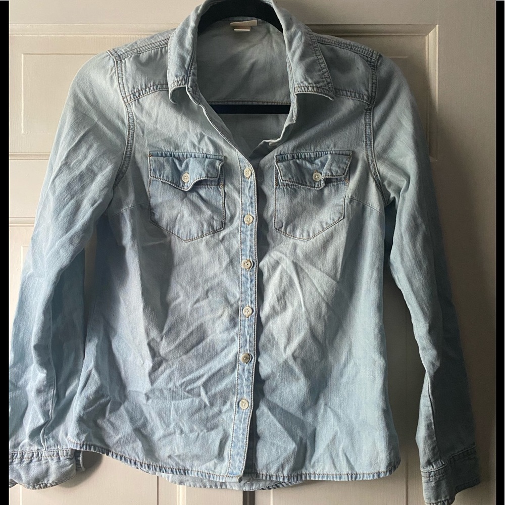 Denim Botton Down
